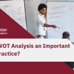 SWOT analysis, Enterprise feature image, classroom setting, learning about SWOT analysis