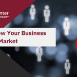 Red + White Blog Title Graphic "How to Grow Business in a Niche Market"